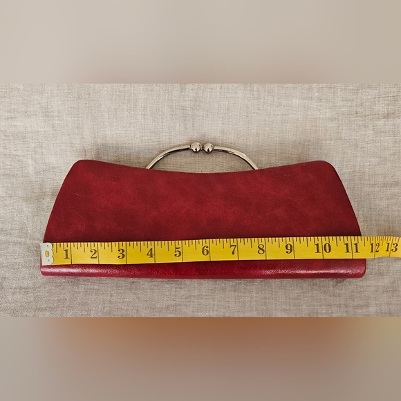 ALDO Red Clutch with Chain - Picture 8 of 11